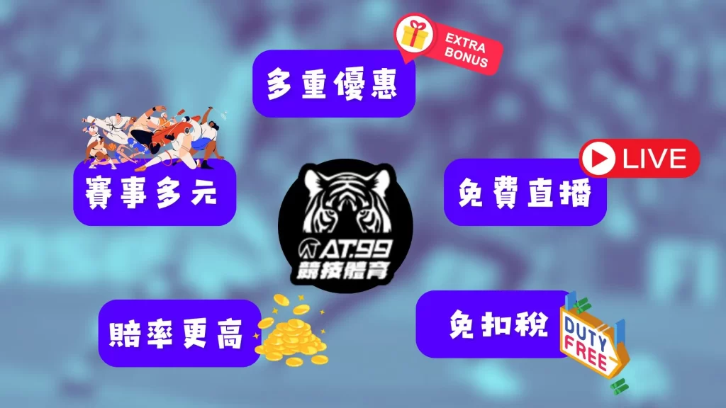 AT99競技體育直播 線上運彩投注 AT99競技體育註冊