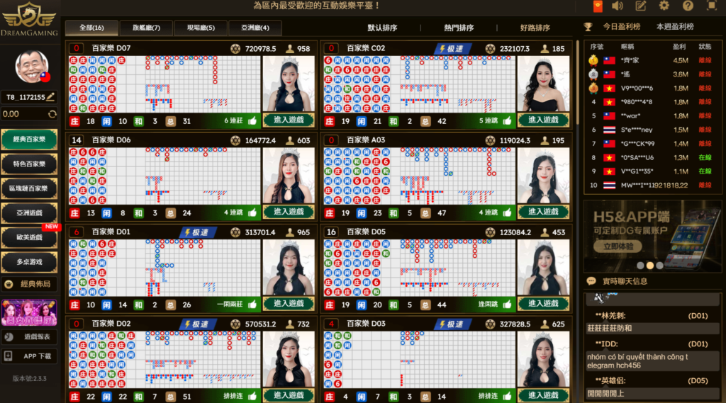 DG百家樂,DG真人,DG百家樂規則,DG百家樂玩法