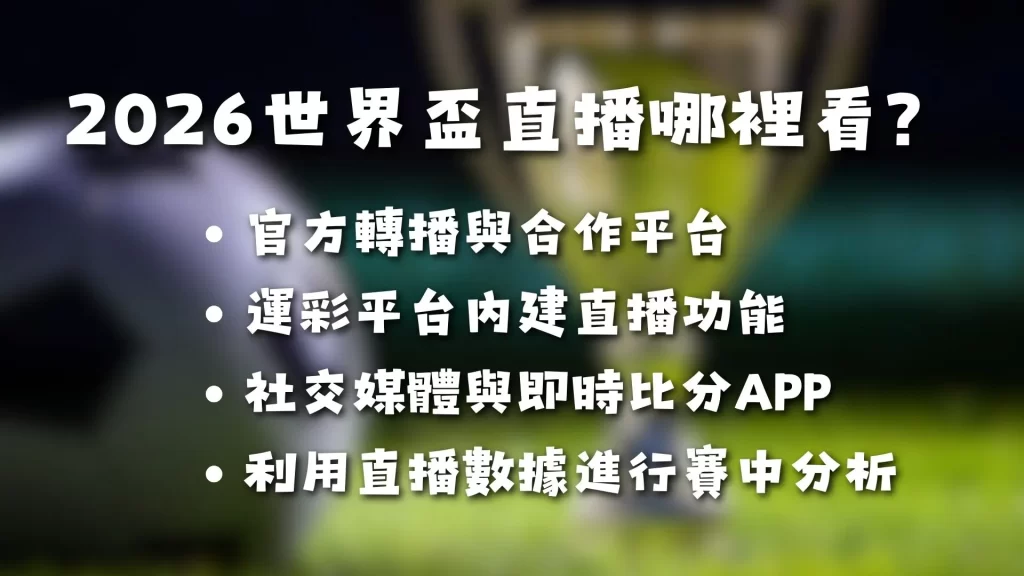 世界盃投注 世界盃下注 世界盃運彩