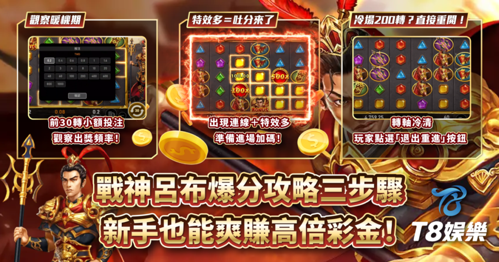 戰神呂布,RSG電子,老虎機,老虎機攻略,3A娛樂城