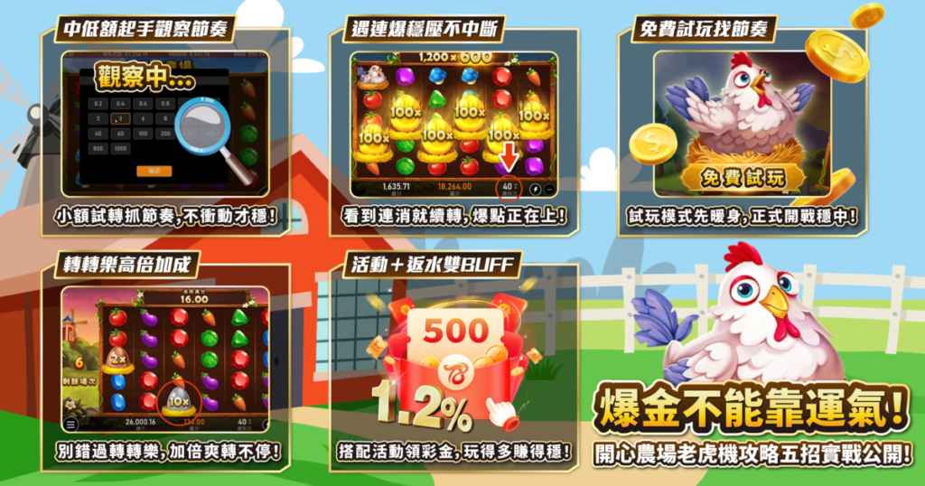 開心農場,RSG電子,開心農場老虎機,老虎機攻略,3A娛樂城