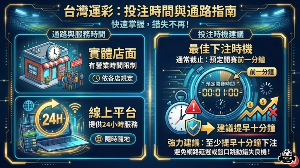 運彩開賽前多久可以買