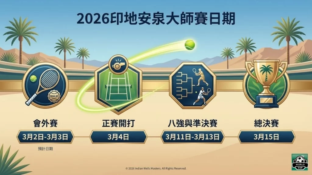 2026印地安泉大師賽日期