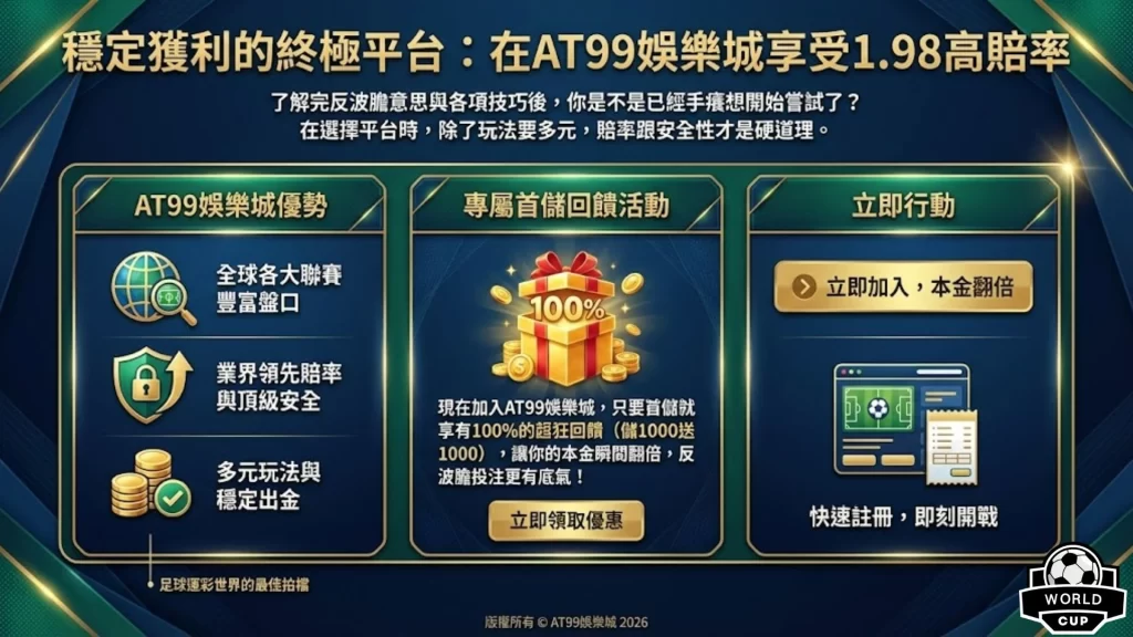 反波膽 反波膽意思 反波膽賠率 反波膽投注 反波膽技巧