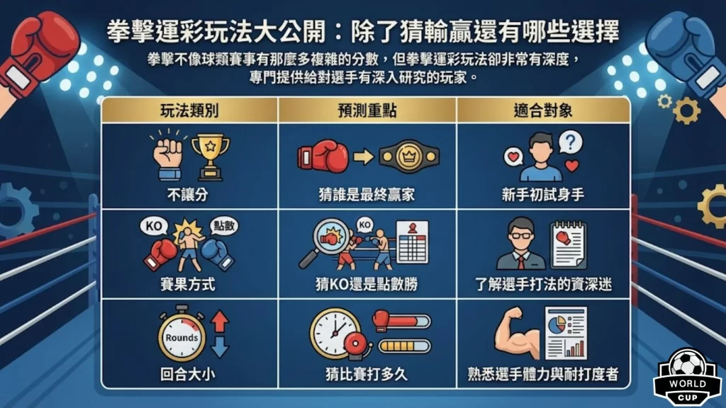 拳擊運彩怎麼買 拳擊運彩玩法 拳擊運彩技巧 拳擊運彩賠率 拳擊運彩退費規則