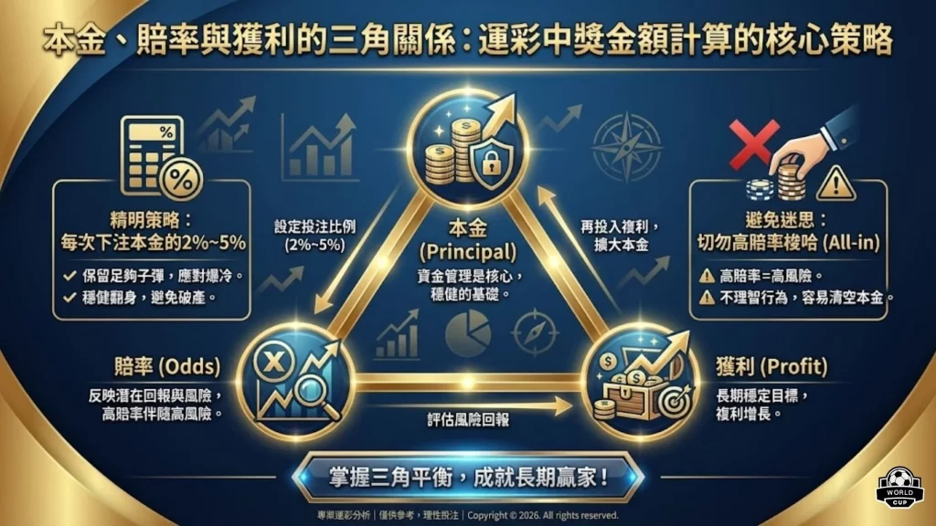 運彩中獎金額計算