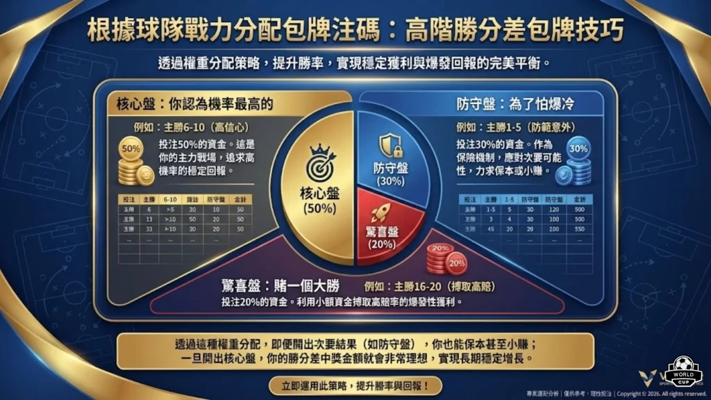 勝分差包牌技巧