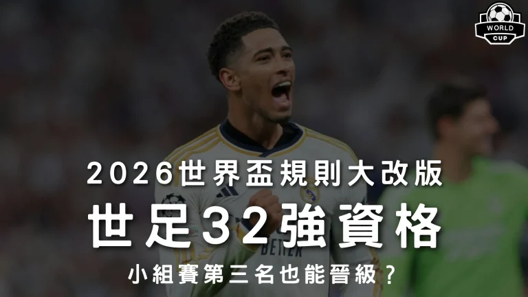 2026世足32強資格