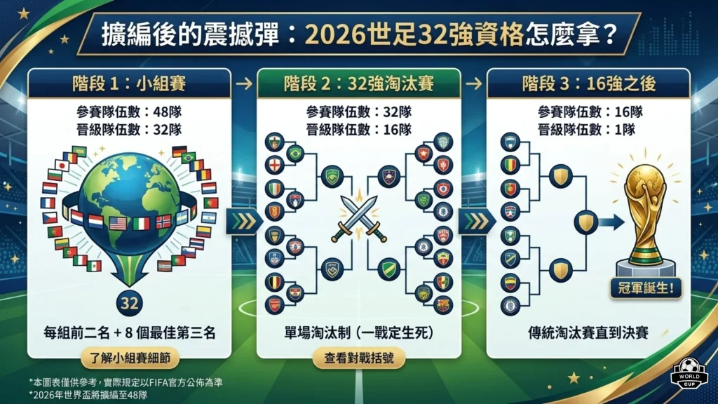 世足第三名晉級規則