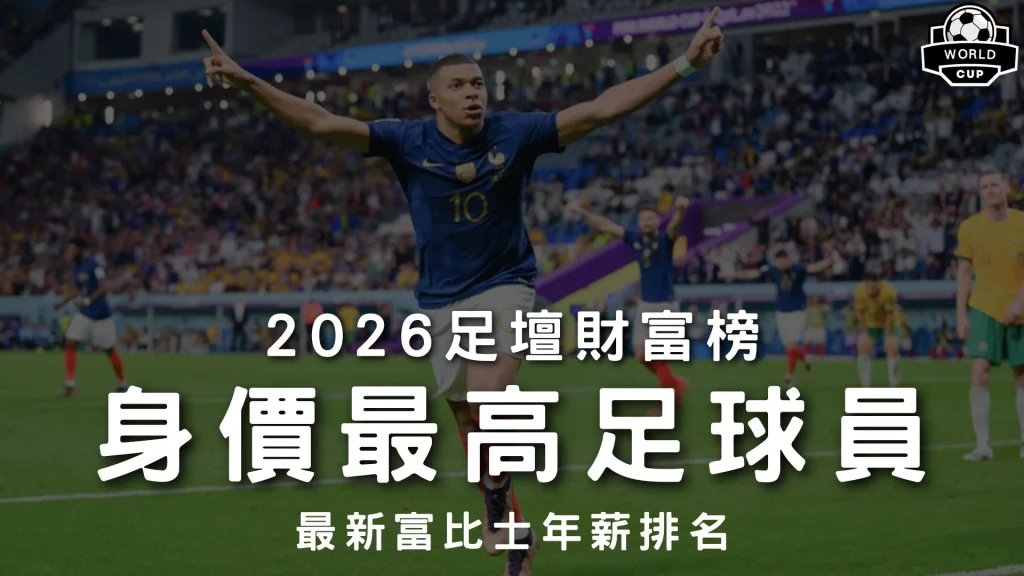 身價最高足球員