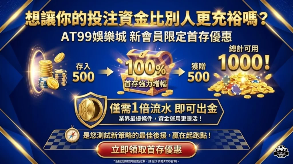 AT99娛樂城優惠